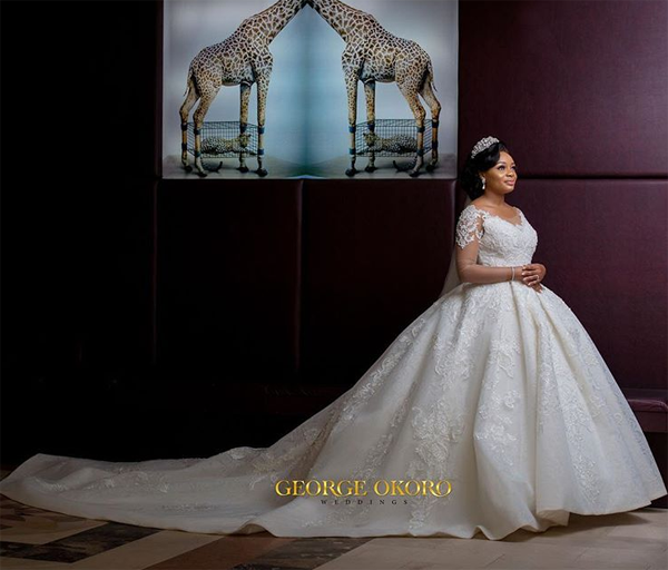 10 Real Brides who wore wedding gowns from Nigerian Bridal Houses