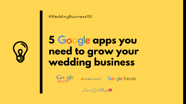 5 Google apps & tools you need to grow your wedding business | #WeddingBusiness101