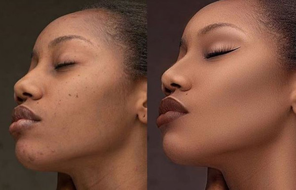 Nigerian photographer, Image Faculty explores ‘Adobe Photoshop Makeup’ in new project