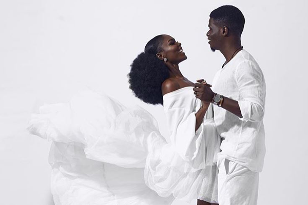 Emmanuel & Jemimah’s Anniversary shoot is giving us pre-wedding shoot vibes