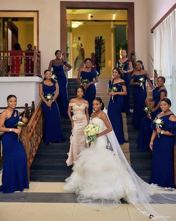 Nigerian deals bridesmaid styles