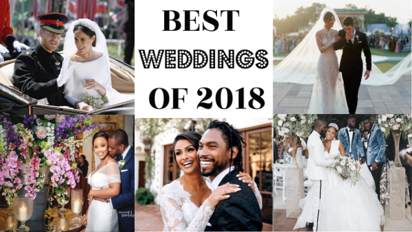 Wura Manola’s top 20 weddings of 2018 featuring #OGLoveStory, The Royal Weddings & More