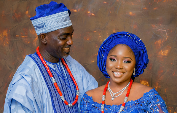 Olamide & Ayodele’s traditional outfits blue us away | #OandA18