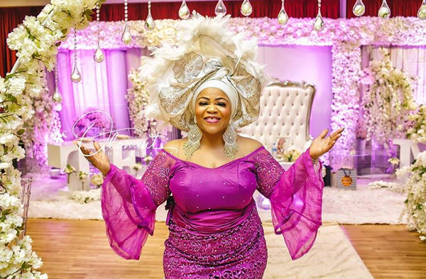 See Popular Alaga, Evangelist Sylvia Omoniyi’s nine stunning outfits