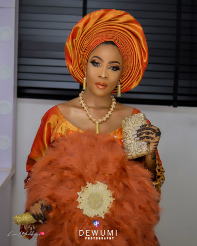 Orange is the new black for Nigerian traditional brides - LoveweddingsNG