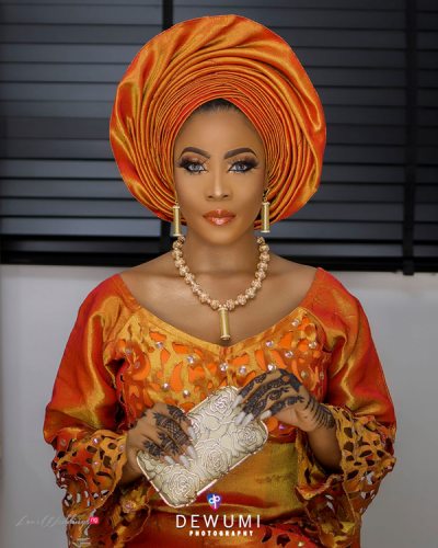 Orange is the new black for Nigerian traditional brides - LoveweddingsNG