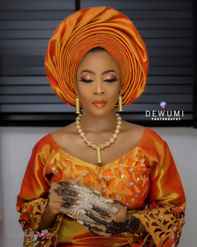 Orange is the new black for Nigerian traditional brides - LoveweddingsNG