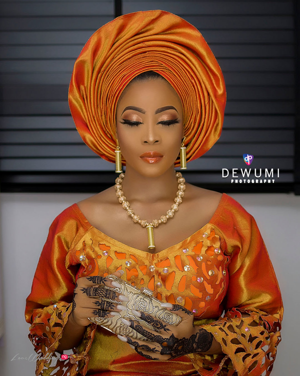 Orange is the new black for Nigerian traditional brides - LoveweddingsNG