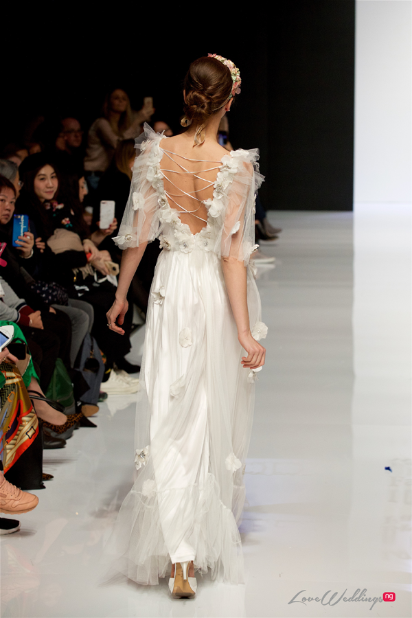 Victoria Sanders at London Bridal Fashion Week 2019 | #LBFW2019 ...