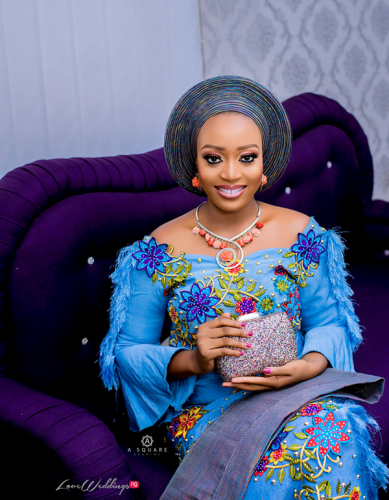 This trad look has embroidery in all the right places - LoveweddingsNG