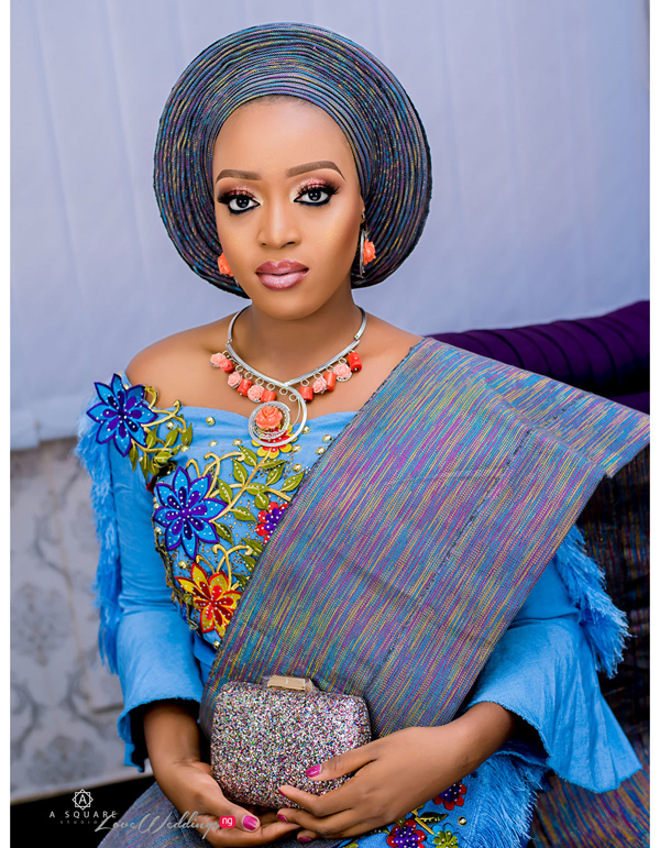 This trad look has embroidery in all the right places - LoveweddingsNG