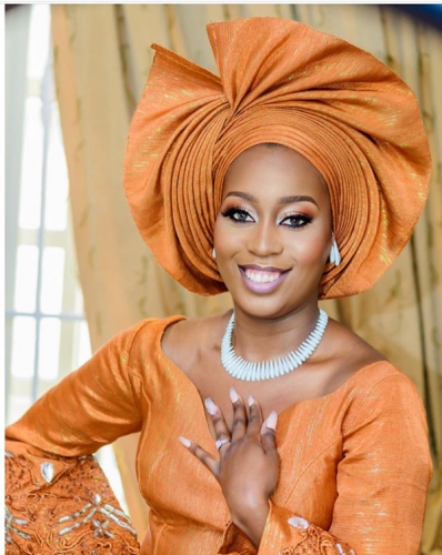 Orange is the latest trending colour for Nigerian traditional brides ...