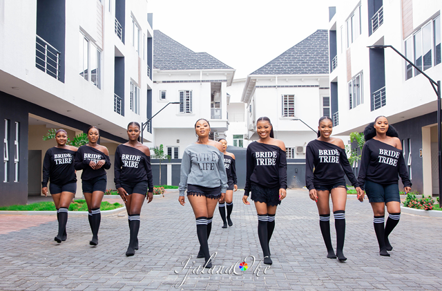 Amaka and her bridesmaid SQUAD came ready | #TheAALoveStory19