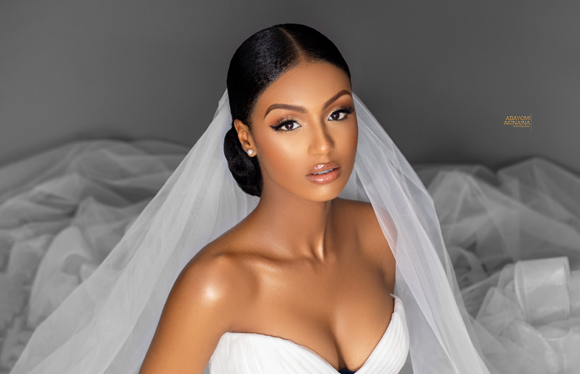 This bridal beauty shoot is flawless, effortless & elegant