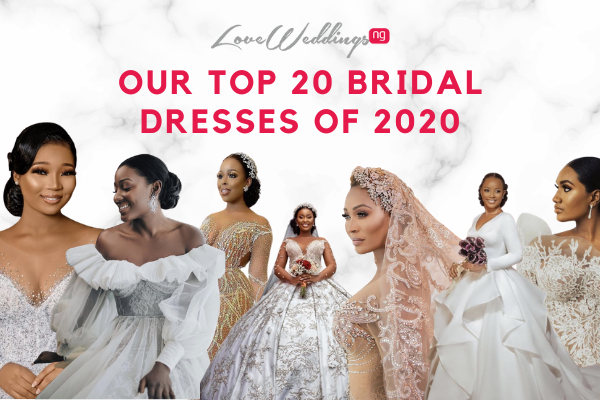 20 top wedding dresses from 2020