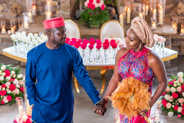 This elegant traditional styled shoot is everything African & more