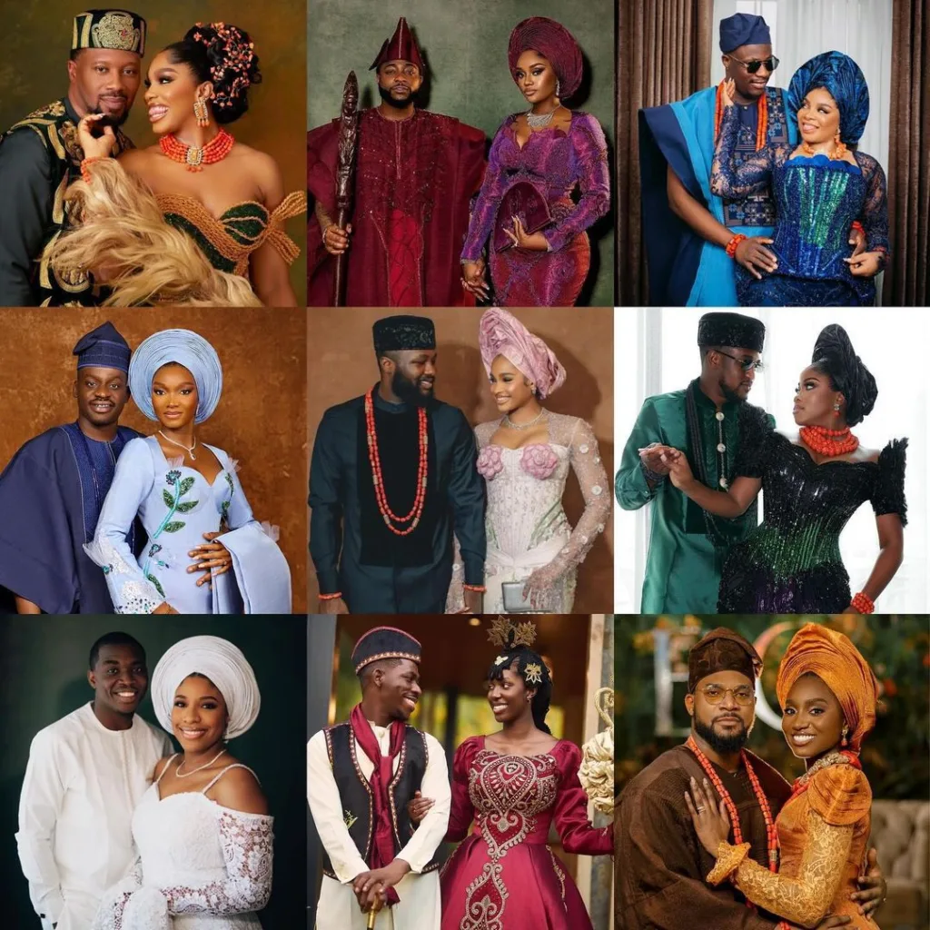 Top 2024 Nigerian celebrity weddings